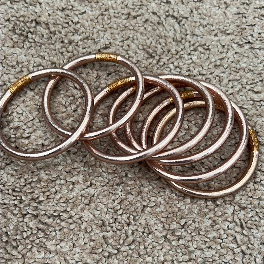 Budhagirl bangles small champagne color